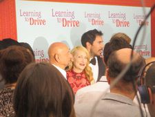 Ben Kingsley with executive producer Gabriel Hammond as Patricia Clarkson catches my eye